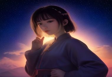 2000年代初日本东京街头霓虹灯夜景，繁华娱乐区映照出当年日本流行文化的商业氛围